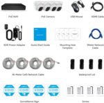 4K Überwachungskamera Set , 4x8mp PoE Kamera + 2TB HDD – Bild 10