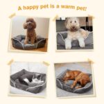 Pecute Hundebett Haustierbett für Katzen und Hunde