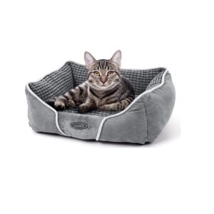 Katzenbett, luxuriöses Haustierbett für Katzen und Hunde