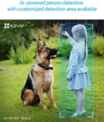 EZVIZ C8C FHD Überwachungskamera, mit KI-Personenerkennung – Bild 3