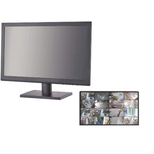 HiWatch 47 cm (18,5 Zoll) 1080P HD LED CCTV-Kameras Security Monitoring LCD Monitor HDMI & VGA: