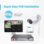 16 Kanla 4K PoE Überwachungskamera Set,12 x8mp Kamera mit 3TB hdd für Innen/Aussen, Nachtsicht – Bild 4