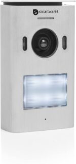 Smartwares  Video-Türeingangskontrolle – 3,5 Zoll LCD-Monitor – 15°-Schwenk/Neige-Kamera – Einfache Montage – Bild 6