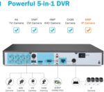 Ultra HD Video 1TB Festplatte 8 Kanal 4k(8.0MP) DVR Recorder – Bild 8