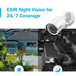 16 Kanla 4K PoE Überwachungskamera Set,12 x8mp Kamera mit 3TB hdd für Innen/Aussen, Nachtsicht – Bild 5