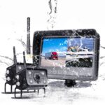 HD 1080P Kabellose Rückfahrkamera mit wasserdichtem 7-Zoll-Monitor für Wohnmobil, Gabelstapler, Krane, Erntemaschinen – Bild 2