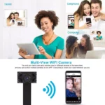 DIY  WIFI Mini Kamera mit Nachtsicht, Bewegungserkennung, Akku 2500mAh Mikrofon für Tonüberwachung, App Steuerung – Bild 2