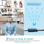 DIY  WIFI Mini Kamera mit Nachtsicht, Bewegungserkennung, Akku 2500mAh Mikrofon für Tonüberwachung, App Steuerung – Bild 6