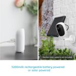 Reolink Argus 2 100% kabellose WiFi Kamera Full-HD mit PIR-Bewegungsmelder, Nachtsicht + Gratis 32gb SD-Karte – Bild 3