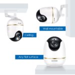 1080P HD Wifi IP-Kamera 2.0 Megapixel IR Netzwerk CCTV-Überwachungskamera mit Zwei-Wege-Audio – Bild 2