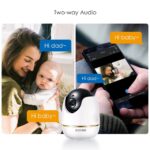 1080P HD Wifi IP-Kamera 2.0 Megapixel IR Netzwerk CCTV-Überwachungskamera mit Zwei-Wege-Audio – Bild 4