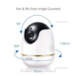 1080P HD Wifi IP-Kamera 2.0 Megapixel IR Netzwerk CCTV-Überwachungskamera mit Zwei-Wege-Audio – Bild 5