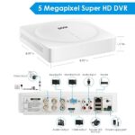 4 Kanal DVR Überwachungssystem  5.0mp mit 1TB HDD – Bild 5