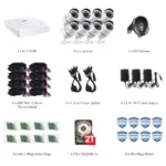 HD Überwachungskamera-Set 8 Kanal HDMI DVR Recorder – Bild 2