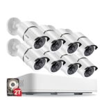 HD Überwachungskamera-Set 8 Kanal HDMI DVR Recorder