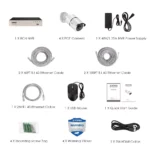 POE NVR Video 4 x 2.0MP Kamera mit 1TB Festplatte – Bild 5