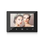 Video Türsprechanlage 2 x 7 Zoll Monitor, 2-Draht, Türstation für 2 Familienhaus Türklingel, 150° Weitwinkel-Kamera – Bild 2