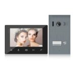 Video Türsprechanlage 1 x 7 Zoll Monitor, 2-Draht, Türstation für 1 Familienhaus Türklingel, 150° Weitwinkel-Kamera – Bild 4