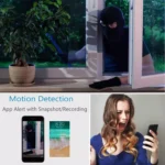 Handy Ladestation Wlan Kamera - ,Nachtsicht, Bewegungsmelder, Fernzugriff via Smartphone, Tablet, Web-Browser – Bild 2