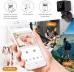Minikamera  WiFi  FULL HD –  IR-Vision + PIR-Bewegungserkennung – Bild 2
