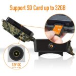 4G LTE Wildkamera 24MP, 100% Wasserdicht, Gratis 32GB Speicherkarte, APP Steuerung und Gratis Sim-Karte – Bild 4