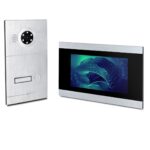 Video Türsprechanlage, IP65, 1x 7 Zoll Monitor HD-Kamera 115°