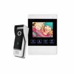 Hochwertiges 2-Draht- Gegensprechanlagen mit LCD-Farbmonitor  /Wasserdicht/Nachtsicht 230V