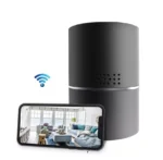 Lautsprecher Wlan Sicherheitskamera 330° 2.0 Megapixel - Steuerbar mit dem App / Nachtsicht / Musikbox
