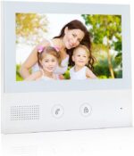 2-Draht/IP Video-Türsprechanlage Komplett-Set mit zwei Monitoren – Bild 3