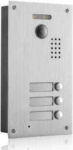2-Draht/IP Video-Türsprechanlage Komplett-Set mit drei Monitoren – Bild 6