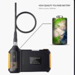 Endoskop-Inspektionskamera – wasserdichtes Endoskop mit 4.3'' LCD-Display, halbstarres Kabel, 2600 mAh Lithium-Akku – Bild 6