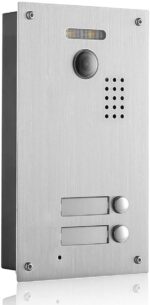 2-Draht/IP Video-Türsprechanlage Komplett-Set mit zwei Monitoren – Bild 6