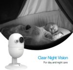 Video-Babyphone HD-WiFi-Kamera mit 2-Wege-Audio, Nachtsicht, Geräusch- und Bewegungserkennung – Bild 4