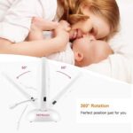 Babyphone mit Kamera und Monitor/2.0 Zoll LCD kabellose Überwachungskamera – Bild 4