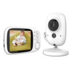 Smart Baby Monitor mit Video Überwachung Digital LCD Bildschirm Wireless, VOX, Nachtsicht, Wecker