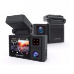 Dashcam Auto Vorne und Hinten mit eingebautem GPS, FHD 1080P Dual Dashcam