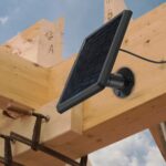 Solarpanel für Wireless Outdoor batteriebetriebene IP Kameras – Bild 3