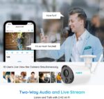 Reolink Akku Eco WLAN Überwachungskamera, aussen/Innen,  Fernzugriff via Smartphone, Tablet, Web-Browser – Bild 4