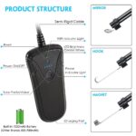 Endoskopkamera WiFi, Kabelloses Handy Endoskop Kamera 1080P HD 2.0 MP, Inspektionskamera wasserdichte mit 8 LED Licht – Bild 2