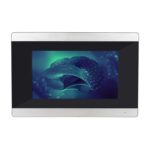 Video Türsprechanlage, Aufputz-Türstation IP65, 2X 7 Zoll Monitor, Handy-App – Bild 2