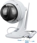 5MP WLAN Stallkamera für Innen/Aussen 5X Zoom, Weiss – Bild 5