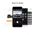 Auto Kamera WiFi FULL HD 1080P DVR 300°Bewegliches Objektiv Nachtsicht – Bild 6