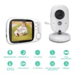 Babyphone mit Kamera, BOIFUN Babyfon, Video Überwachung mit 3.2" Digital LCD Bildschirm Wireless, VOX, Nachtsicht Baby, Wecker, Temperaturüberwachung, Gegensprechfunktion, Wiederaufladbar – Bild 8