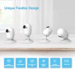 Video-Babyphone HD-WiFi-Kamera mit 2-Wege-Audio, Nachtsicht, Geräusch- und Bewegungserkennung – Bild 6