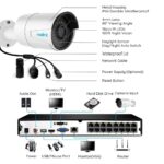 5MP 16 Kanal Überwachungskamera Set mit 8X 5MP PoE Cam – Bild 2