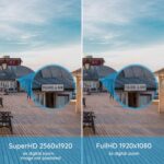 5 Megapixel Überwachungskamera Set mit 4X 5MP Kameras, 8 CH - 2TB – Bild 3