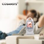 Babyphone mit Kamera und Monitor/2.0 Zoll LCD kabellose Überwachungskamera – Bild 3