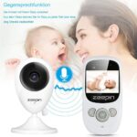 Babyphone mit Kamera SP880 Digitales Wireless Babyfon mit 2,4" – Bild 5
