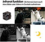 Tech Mini Kamera Full HD Überwachungskamera mit Infrarot Nachtsicht – Bild 4