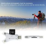 Micro SD Kartenleser, ROCK 4 in 1 Externe Kartenlesegerät – Bild 9